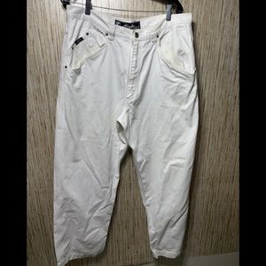 Kani white vintage jeans white 38x34  sku 24